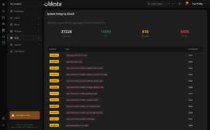 Blesta System Integrity Check