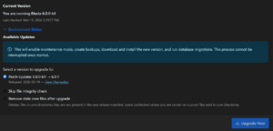 Blesta Automated Updates in v6