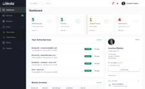 Dashboard in light version