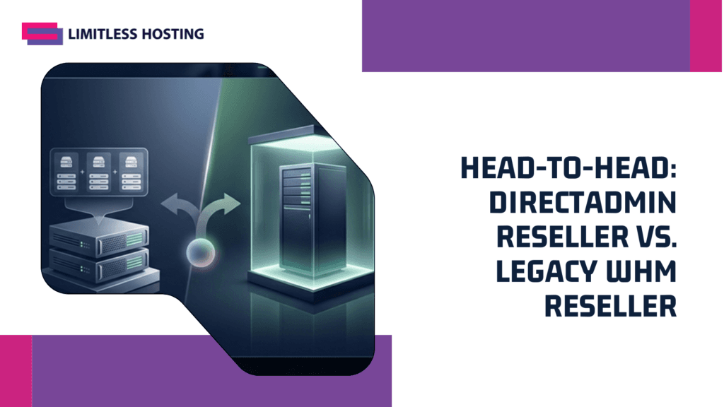 Head-to-Head DirectAdmin Reseller vs. Legacy WHM Reseller