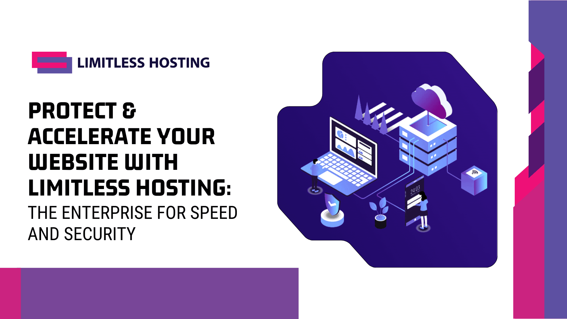 Protect & Accelerate Your Website with Limitless Hosting
