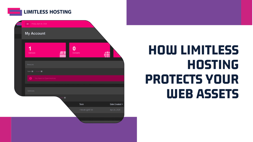How Limitless Hosting Protects Your Web Assets