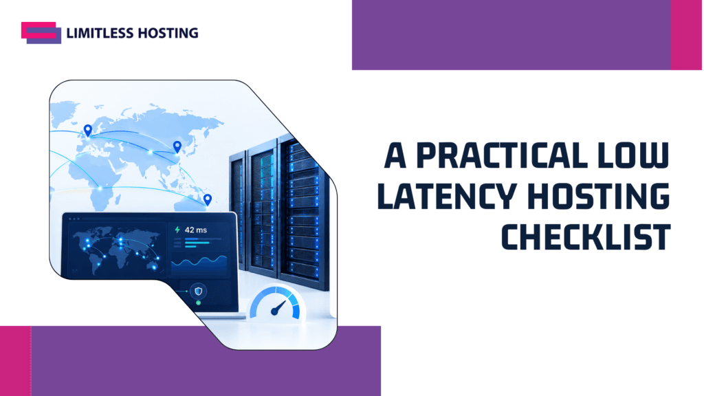 A Practical Low Latency Hosting Checklist