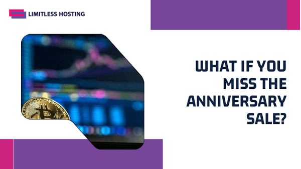 Clock representing a web hosting anniversary sale deadline